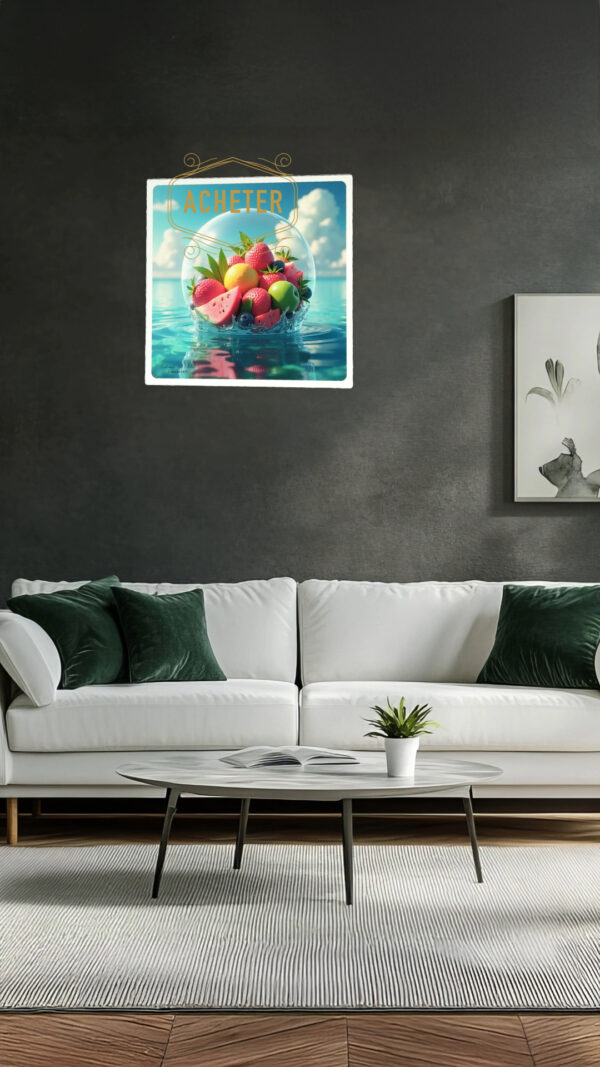 Tableau - Coupe de fruits