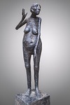 statue, sculpture, woman, femme, musée
